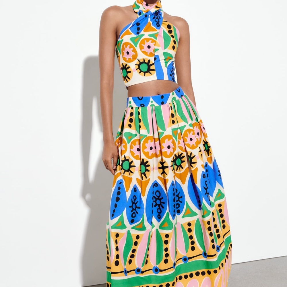 Zara print set